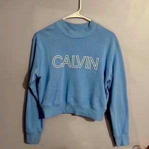 Calvin Klein blue pull over